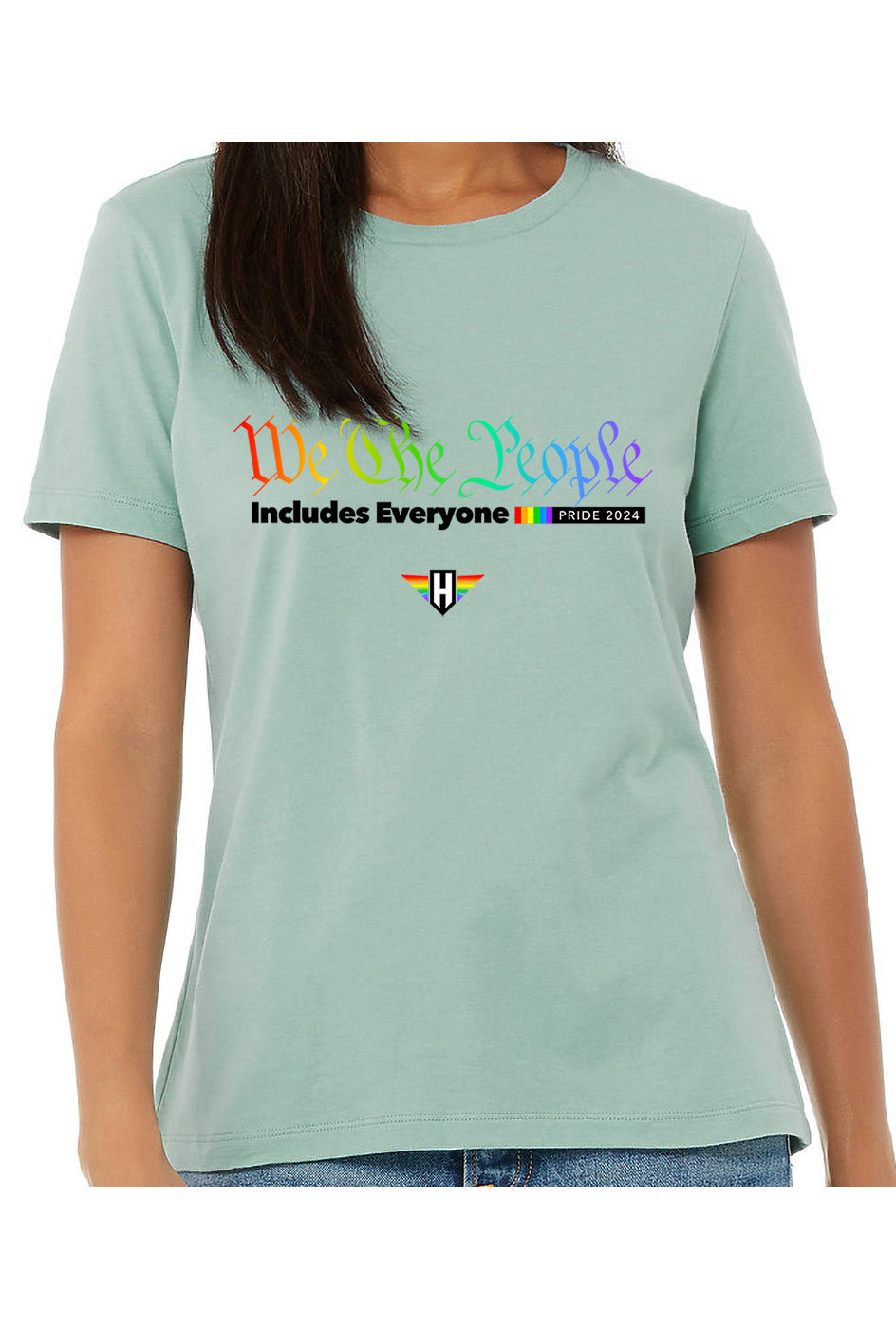 we the people - womens relaxed fitted shirt