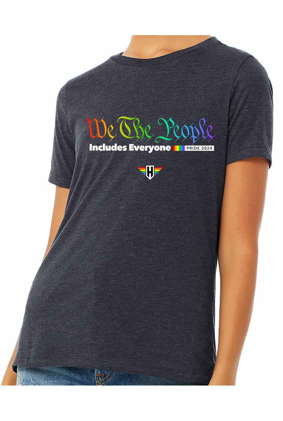 we the people - womens relaxed fitted shirt