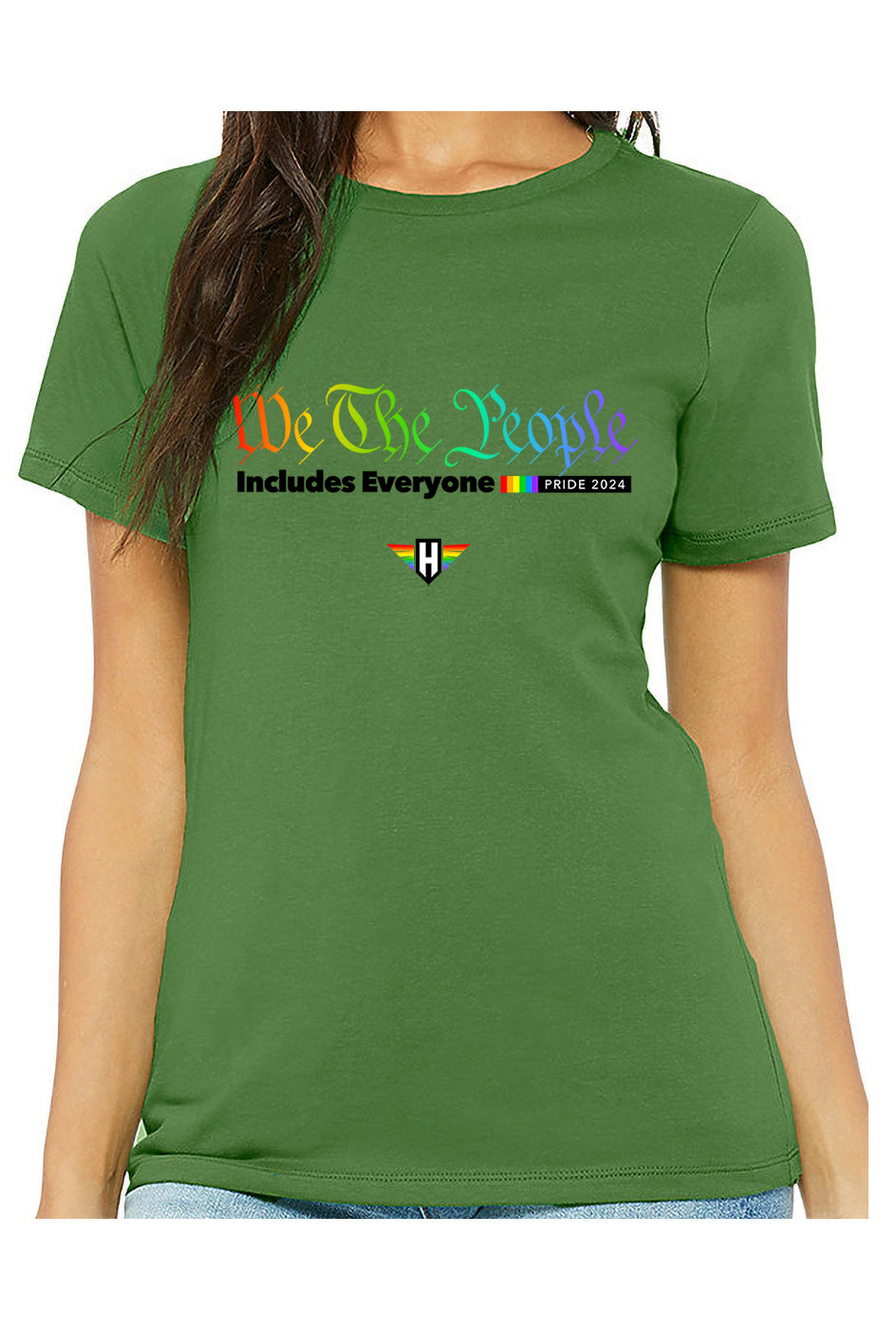 we the people - womens relaxed fitted shirt