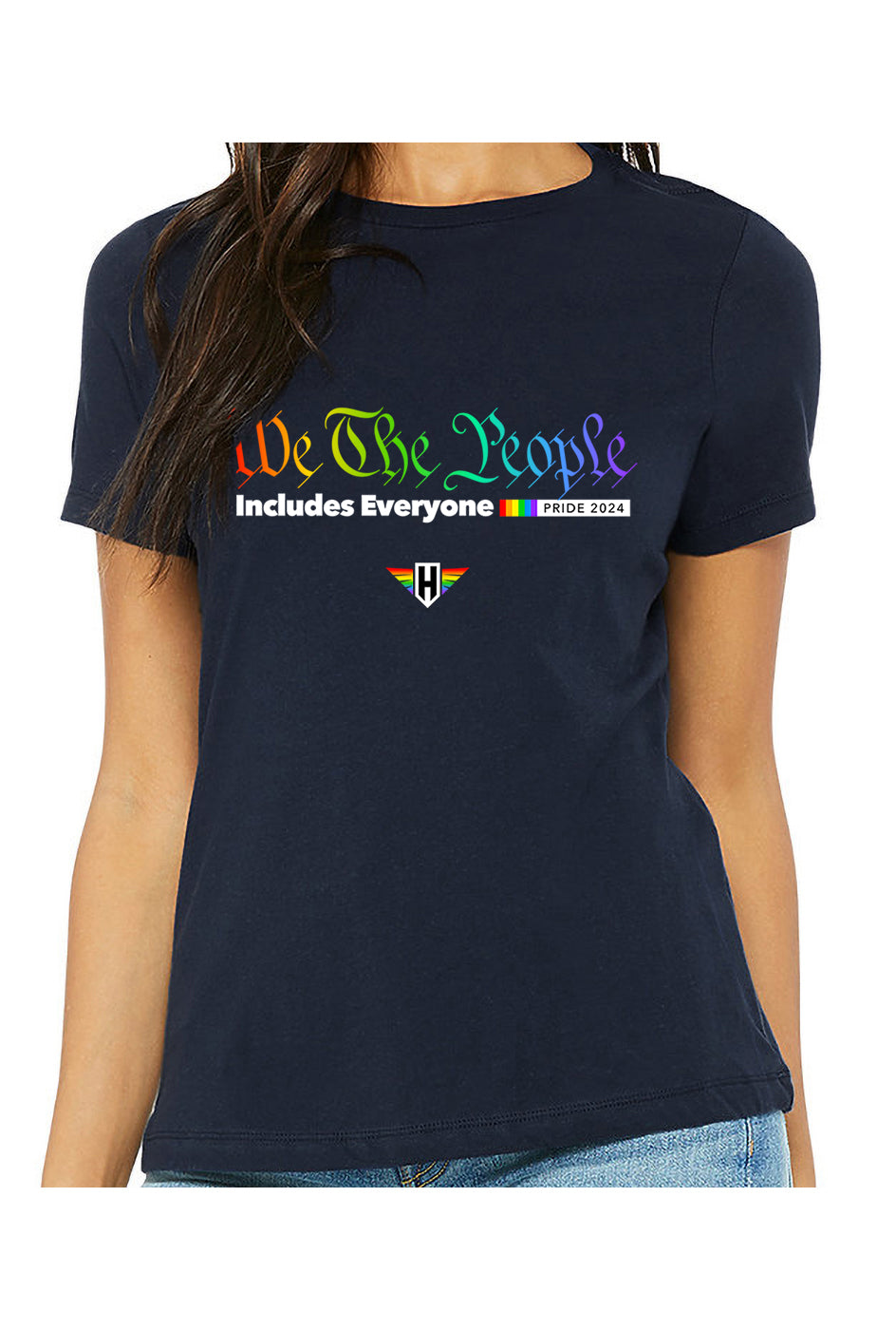 we the people - womens relaxed fitted shirt