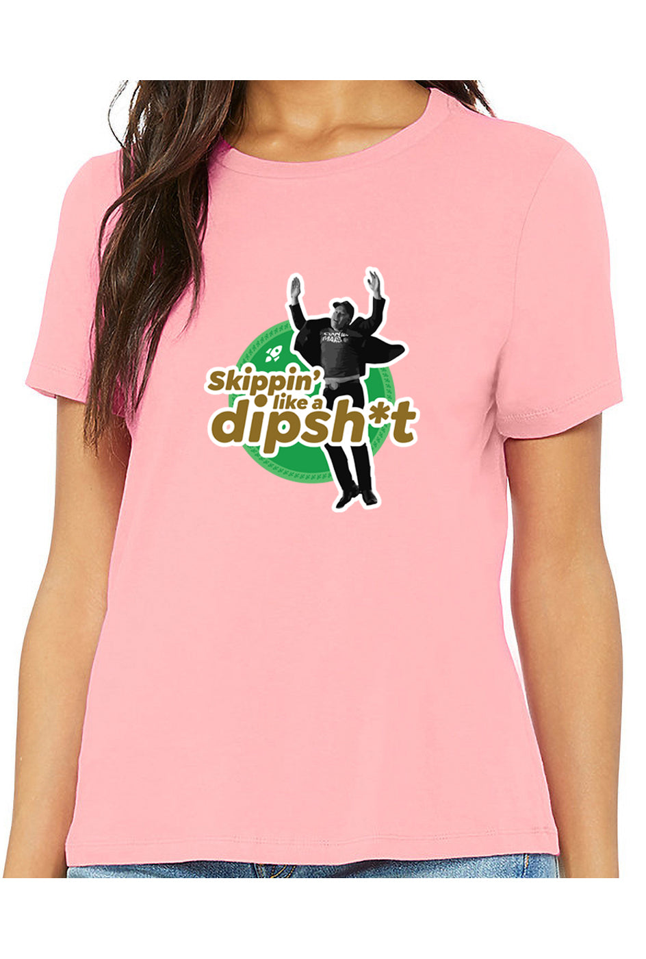 dipsh*t - womens relaxed fitted shirt