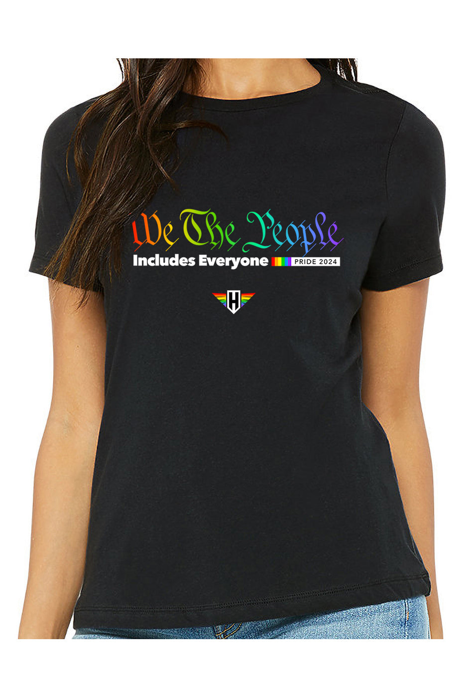 we the people - womens relaxed fitted shirt