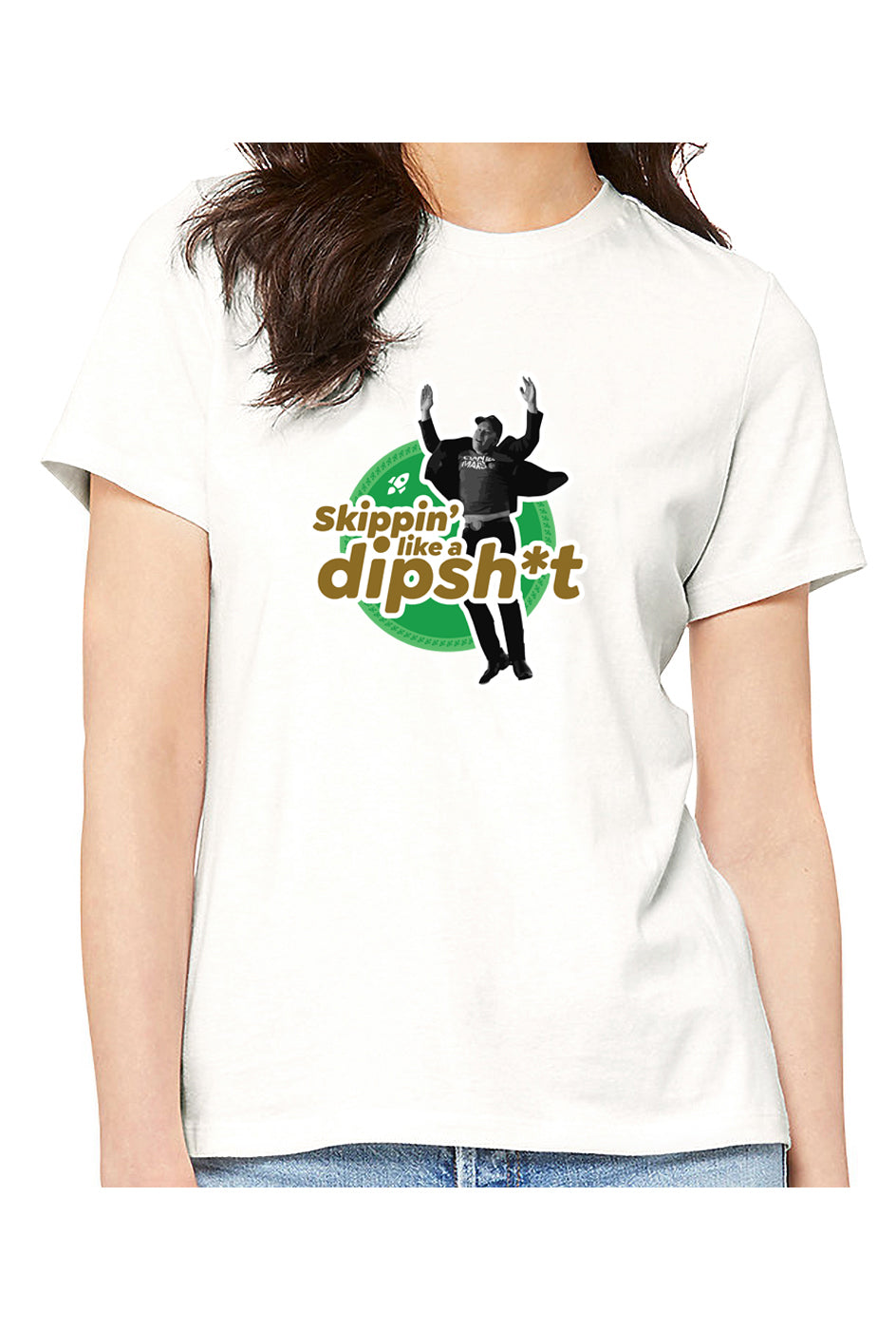 dipsh*t - womens relaxed fitted shirt